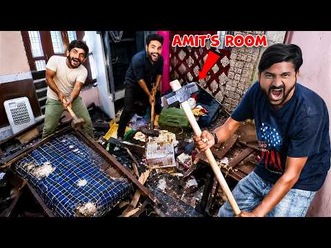 Amit Ka Room Todd Diya- टीम नें लिया बदला😡| Nepal Prank Gone Wild (Part-10) thumbnail
