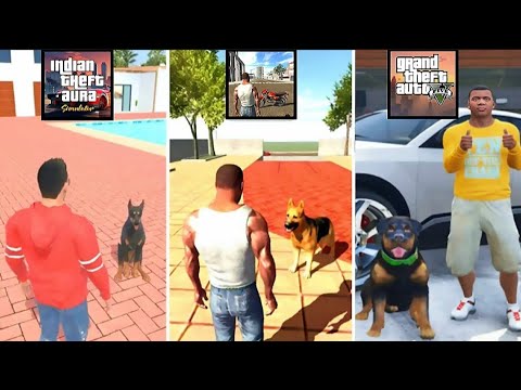 Dog in All Indian GTA Games ? | Which Game Dog is Best ? thumbnail