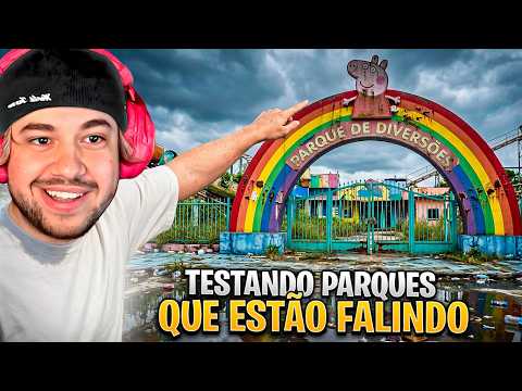 TESTANDO PARQUES DE DIVERSÃO FALIDOS! - React Neagle thumbnail
