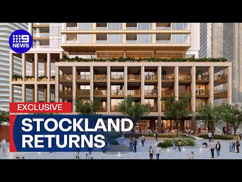 Demand for high-density living prompts Stockland's return | 9 News Australia thumbnail