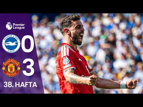 Brighton (0-3) Manchester United | 38. Hafta MAÇ ÖZETİ | Premier League - 2025/26 thumbnail