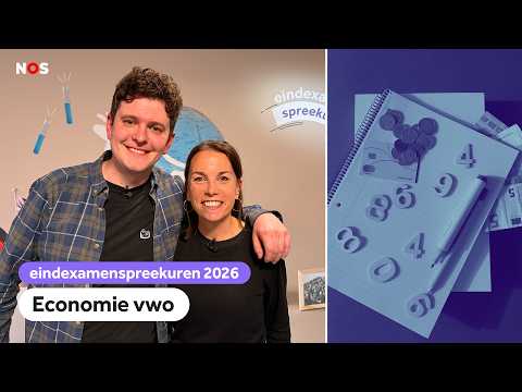 Eindexamenspreekuur economie vwo met Meester Patrick en Irma thumbnail