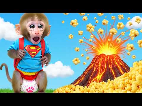 Monkey Baby Bon Bon and his battle against a huge fire while cooking breakfast. thumbnail