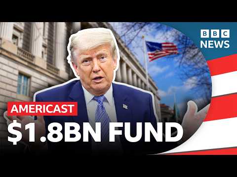 Has Donald Trump created a taxpayer funded slush fund? | BBC Americast thumbnail