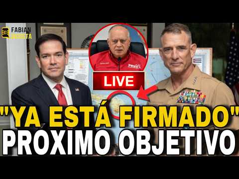 ÚLTIMO 🔴 ¡YA ESTÁ FIRMADO! EEUU CONFIRMA SUS PRÓXIMOS OBJETIVOS "DIOSDADO SENTENCIADO EN SILENCIO" thumbnail