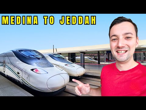 $100 Business Class High-Speed Train In Saudi Arabia 🇸🇦 thumbnail