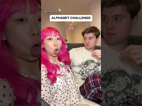 You'll NEVER guess what I gave him at the end!🤣 #couplechallenge #challenge #couple #love #alphabet thumbnail
