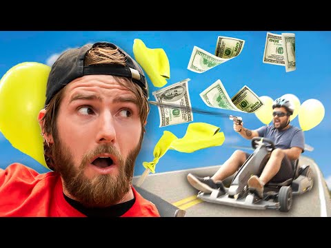 Mario Kart Balloon Battle, In Real Life! thumbnail