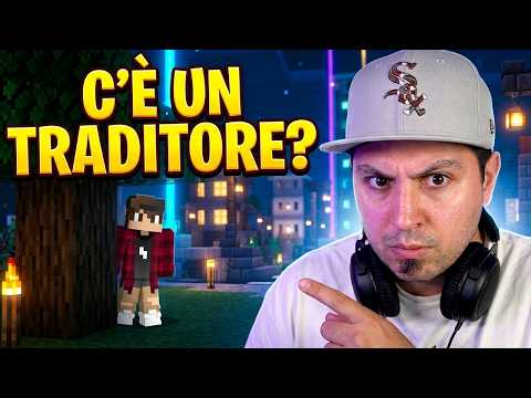C'È UN TRADITORE TRA DI NOI IN CITTÀ!? MINECRAFT HARDCORE IN LIVE CON I MIEI AMICI! thumbnail