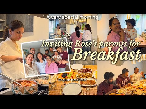 Inviting Rose’s parents for Breakfast | A very special morning | English breakfast thumbnail