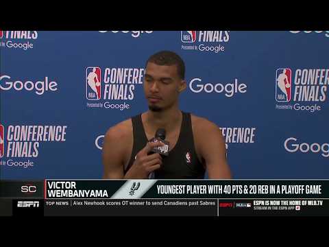 Wemby sends a message to SGA after he spoiling SGA's mvp night help Spurs beat Thunder in Game 1 thumbnail