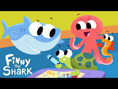 What's Your Name? | Kids Song | Finny The Shark thumbnail