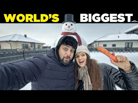 Duniya Ka Sabse Bada Snowman Banane Ki Koshish thumbnail