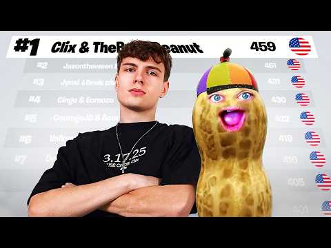 Can Clix Carry TheBurntPeanut To Fortnite Earnings! thumbnail