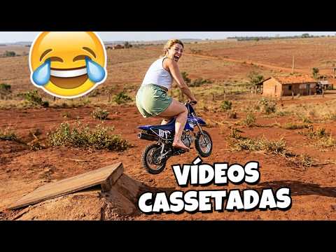 QUEDAS ENGRAÇADAS: TENTE NÃO RIR COM AS MELHORES CASSETADAS - #02 thumbnail