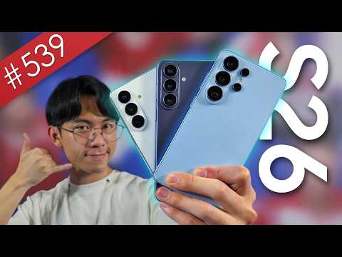 【阿哲】防窺螢幕黑科技，無印款變大了氣氣氣 - Samsung S26系列 發表會上手心得 [#539] thumbnail