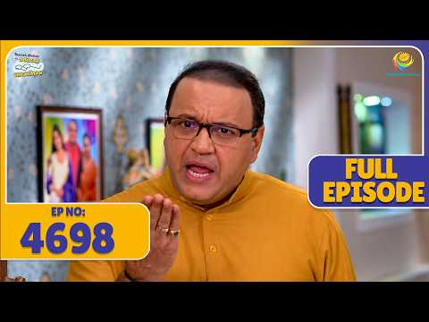 NEW FULL 4698 - Bhide Kispe Kar Raha Hai Gussa ! | Taarak Mehta ka Ooltah Chasmah thumbnail