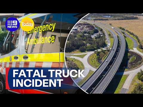 Horrific fatal crash closes M1 major commuter route | 9 News Australia thumbnail