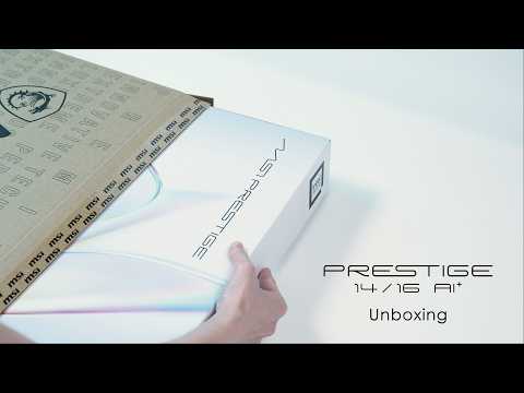 Prestige 14/16 AI+ Unboxing Video | MSI thumbnail