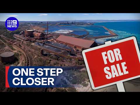 List of buyers narrowed down for Whyalla Steelworks sale | 9 News Australia thumbnail
