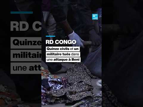 RD Congo, quinze civils et un militaire tués dans une attaque à Beni • FRANCE 24 thumbnail