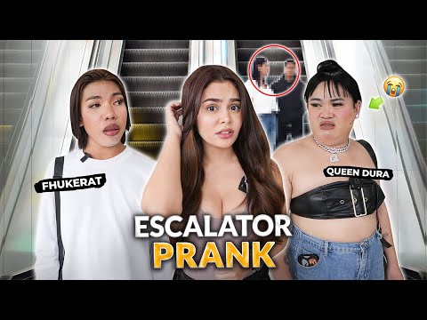 ESCALATOR PRANK GONE WRONG | IVANA ALAWI thumbnail