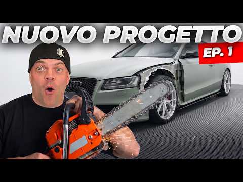 TAGLIAMO L'AUDI S5 V8 - Mega progetto ep 1 thumbnail