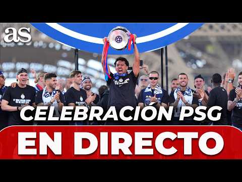 EN DIRECTO: CELEBRACIÓN del PSG CAMPEÓN de CHAMPIONS en PARIS | Parque de los Príncipes thumbnail