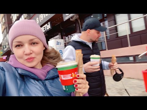 ВЛОГ Купила красивый горшок для цветов ! Идем гулять с собакой !  thumbnail