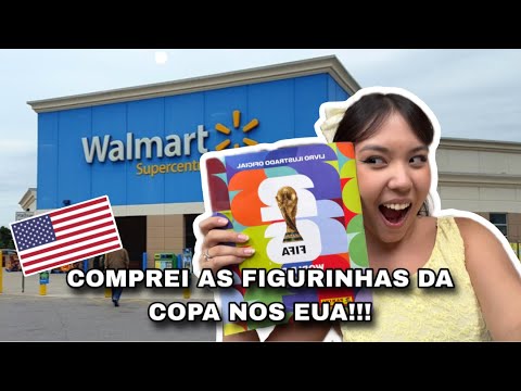 COMPRANDO AS FIGURINHAS PRO MEU ÁLBUM DA COPA AQUI NOS ESTADOS UNIDOS!! *é diferente??* thumbnail
