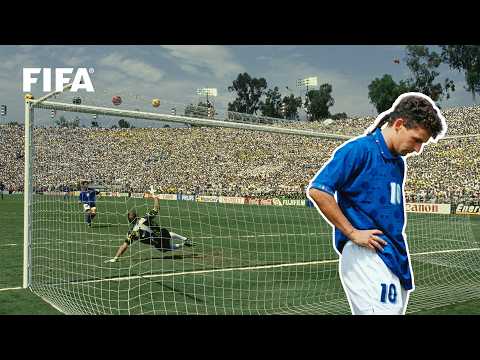 Full Penalty Shoot-out | Baggio Heartbreak | Brazil Joy In 1994 thumbnail