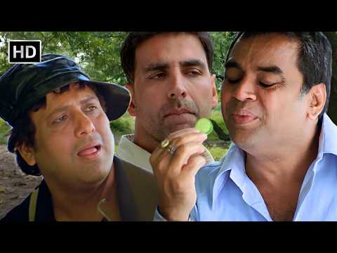 बच्चों का निवाला छीनते हो, शर्म नहीं आती तुमको ? | Akshay Kumar, Govinda & Paresh Rawal Comedy Scene thumbnail