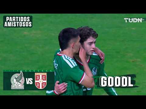 ¡GOL DE JOHAN! Vázquez lo empata | México vs Serbia | Amistoso Internacional - Rumbo al Mundial 2026 thumbnail