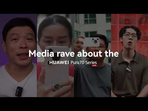 Hear what the experts say about the HUAWEI Pura 70 series thumbnail