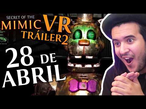 SALE DENTRO de 10 DÍAS | MI REACCIÓN + ANÁLISIS al TRÁILER 2 de FNAF SECRET OF THE MIMIC VR thumbnail