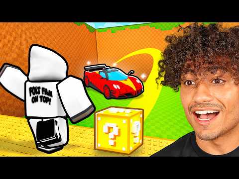 ROBLOX KICK A LUCKY BLOCK FOR CARS.. thumbnail