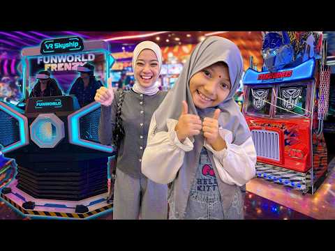 AQILA COBAIN SEMUA GAME DI FUNWORLD AEON thumbnail