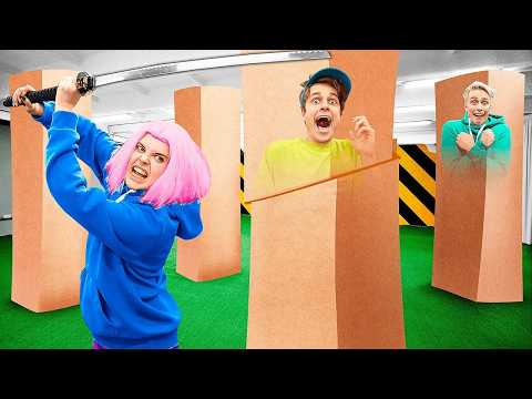 Экстремальные ПРЯТКИ в КОРОБКАХ от АЛИНЫ 😂 thumbnail