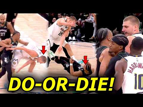 RESBAK ng wolves, suntukan nalang kinuyog si Jokic! | Wolves vs Denver, Game 6! thumbnail