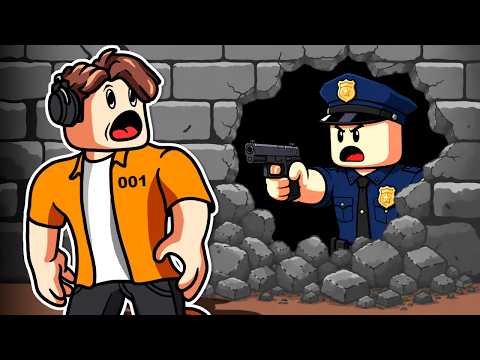 Breaking out of PRISON in Roblox! thumbnail