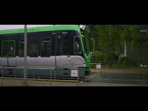 Germany, Hannover, Stadtbahn 5 ride from Bahnhof Leinhausen to Stöckener Markt thumbnail
