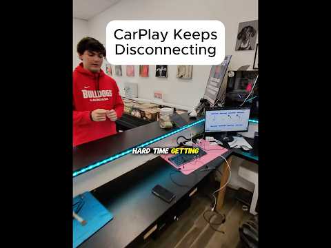 CARPLAY KEEPS DISCONNECTING!!! #automobile #brokenfix #smartphone #problemfix #cellphone #tech thumbnail