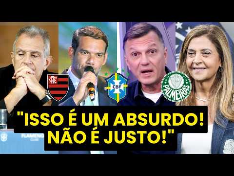 "NÃO ERA PRA EXISTIR ISSO!!! FLAMENGO e PALMEIRAS DEVERIAM SE UNIR e..." MAURO CEZAR FAZ CRÍTICA! thumbnail