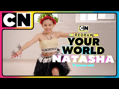 Redraw Your World | Meet Natasha! | Cartoon Network thumbnail