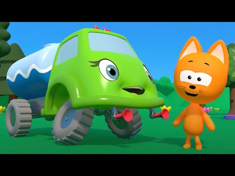 El riego | Canciones infantiles y dibujos animados | El gatito Koté thumbnail