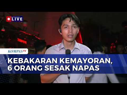 Kebakaran di Kemayoran Berangsur Padam, Warga Selamatkan Barang Berharga thumbnail