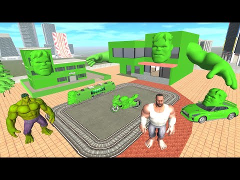 Franklin Change House to Hulk City in Indian Bike Driving 3D thumbnail