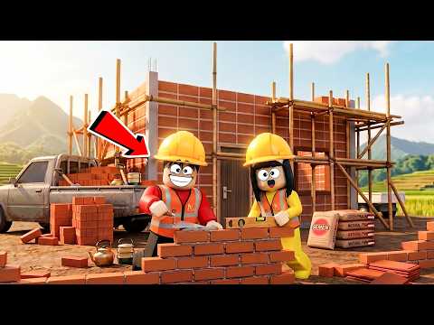 Yuta Mio Bekerja Jadi Kuli Tukang Bangunan Untuk Cari Uang! | ROBLOX thumbnail