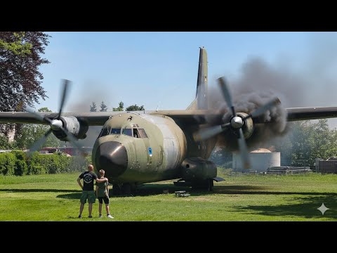 Transall C-160 Engine Start-Up After a Long Time thumbnail