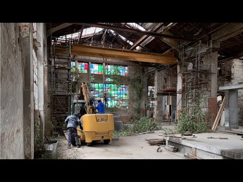 Men Build WESTERN BBQ Restaurant From Abandoned Factory | Start to Finish thumbnail